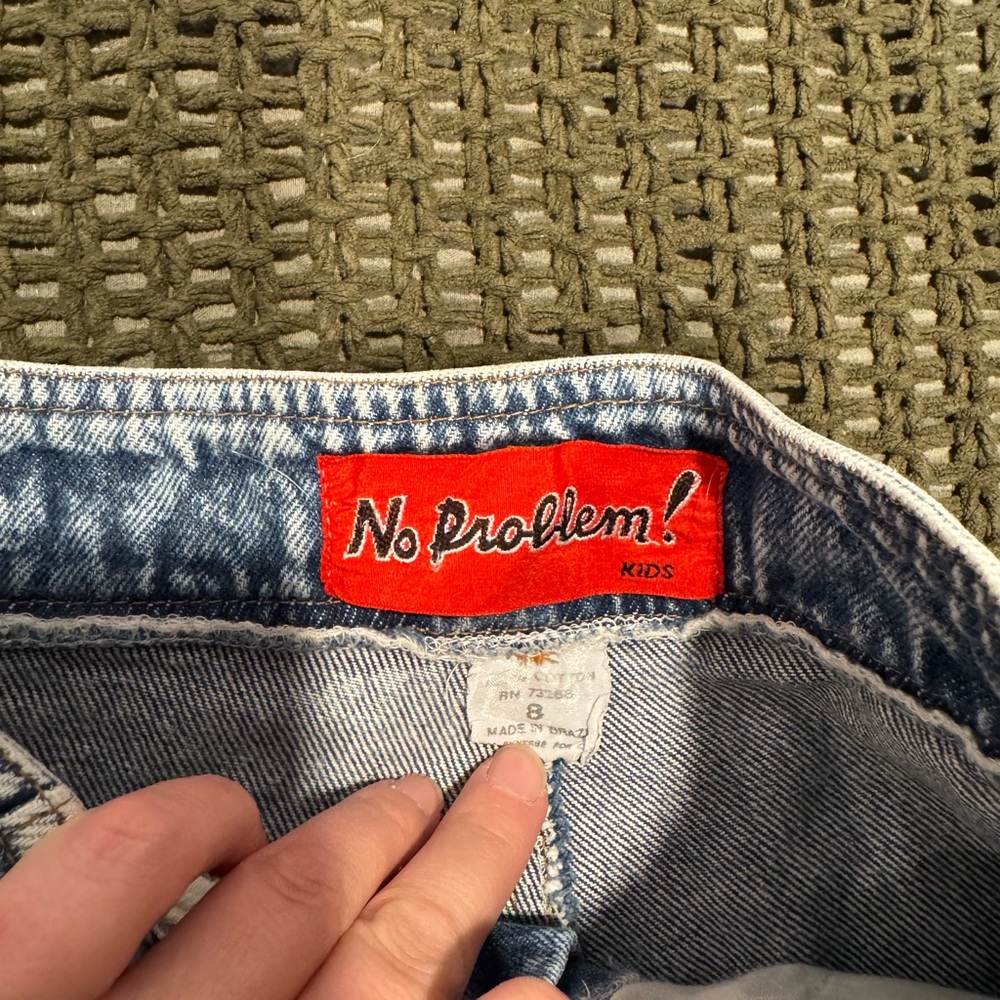 Vintage Acid Wash High-Waisted Jeans - Picture 4 of 6